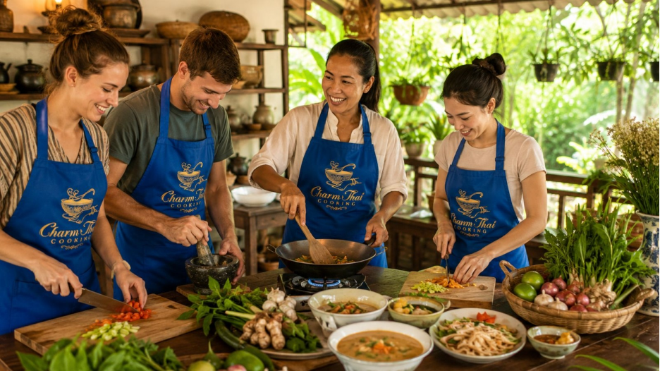 daily Thai cooking class in Chiang Mai