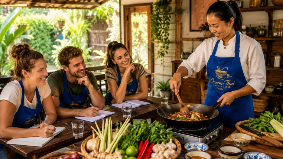 daily Thai cooking class in Chiang Mai