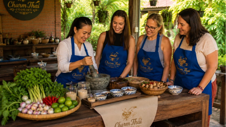 morning thai cooking class in chiang mai 