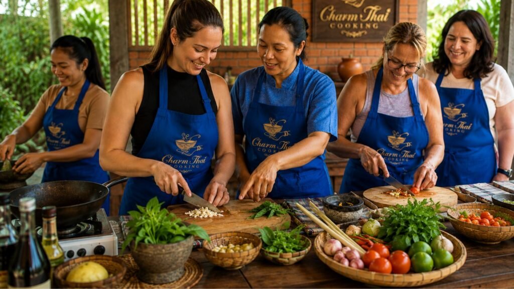morning thai cooking class in chiang mai 